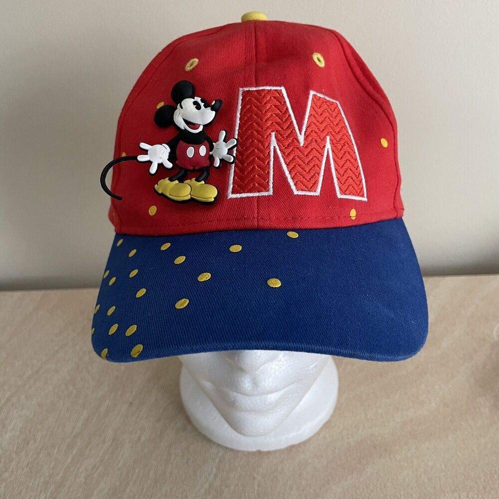 Mickey Mouse Disney Baseball Hat Youth One Size